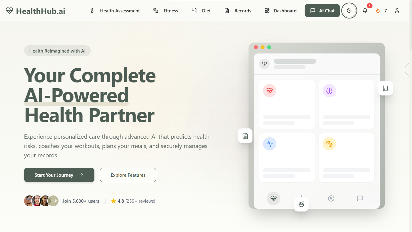 Healthhub-ai Project Thumbnail